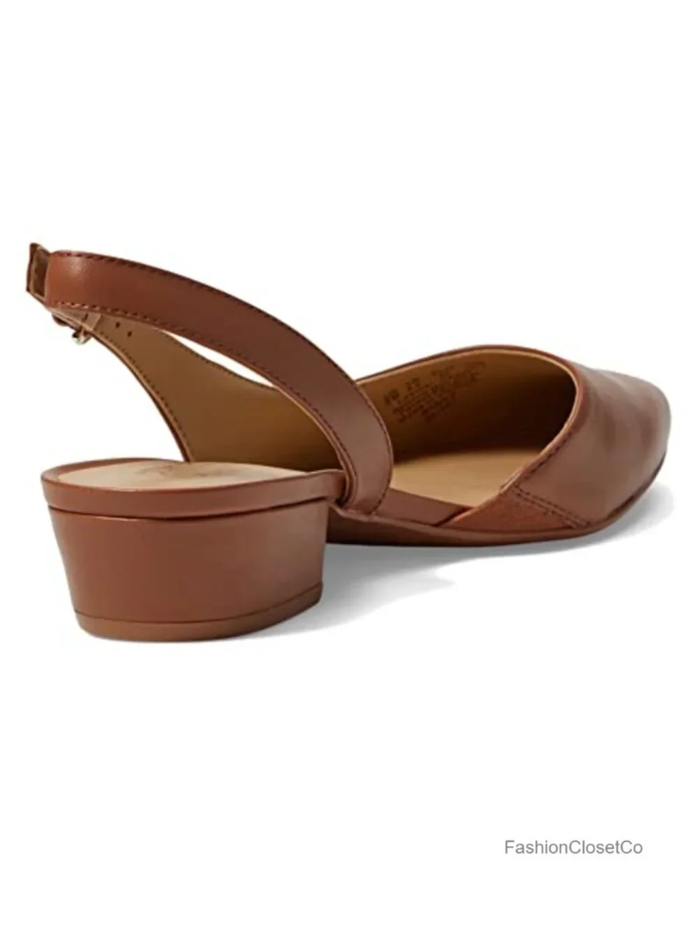 Naturalizer Banks Slingback Pump Leather Flats